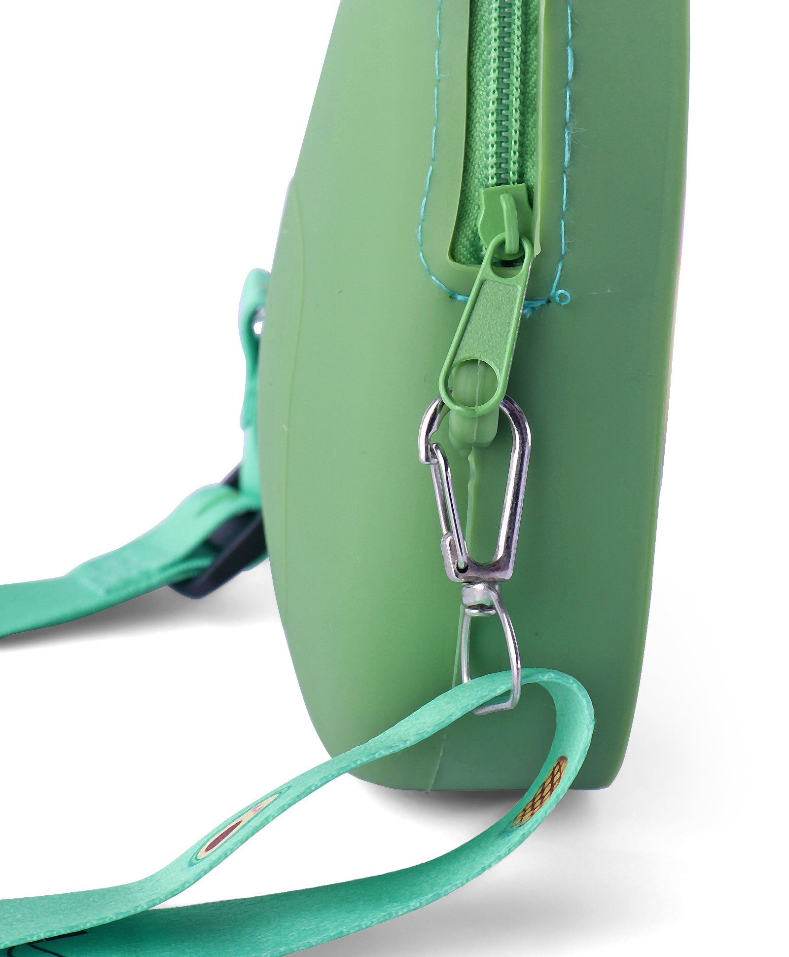 AVOCADO SILICON SLING BAG - YELLOW & GREEN