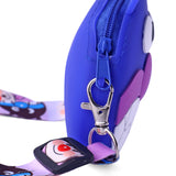 BAIKINMAN FACE SILICON SLING BAG - DARK BLUE