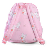 RABBIT PRINT BACKPACK - PINK
