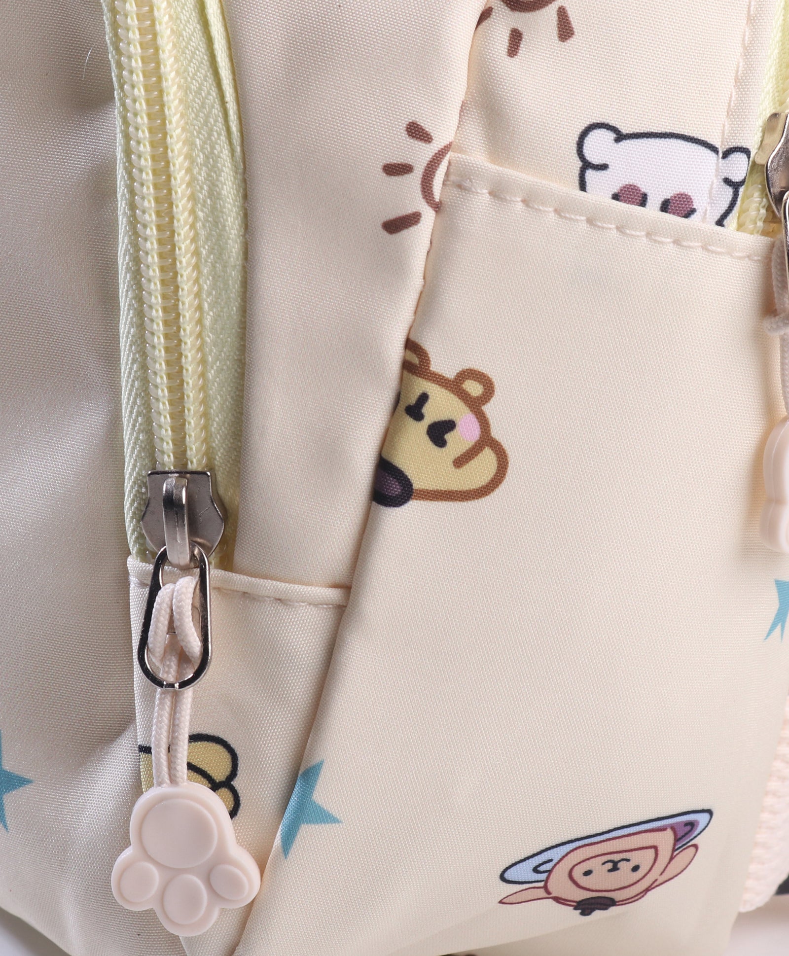 POMPOMPURIN PRINT BACKPACK - BEIGE