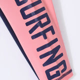 SURFING PRINT 2PC SWIM SUIT - PINK