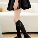 BEADED STAR DESIGN KNEE LENGTH SOCKS
