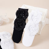 HEART DESIGN KNEE LENGTH SOCKS