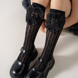 HEART DESIGN KNEE LENGTH SOCKS