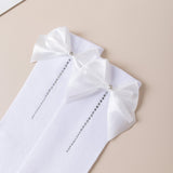 BOW & BEADS DESIGN KNEE LENGTH SOCKS