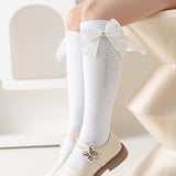 BOW & BEADS DESIGN KNEE LENGTH SOCKS